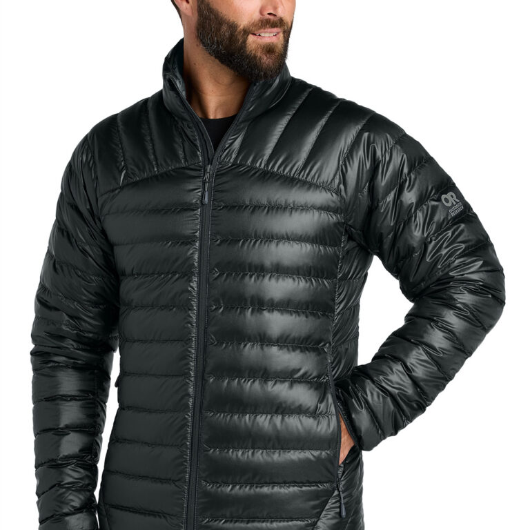 Outdoor Research 800 Tech Down Jacket in Black