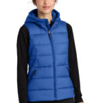 Outdoor Research Women’s Coldsnap Hooded Down Vest in Galaxy Blue
