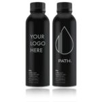 PATHWATER Refillable Aluminum Bottled Water, 20.3 oz