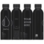 PATHWATER Refillable Aluminum Bottled Water, 20.3 oz