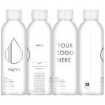 PATHWATER Refillable Aluminum Bottled Water, 20.3 oz