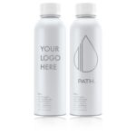 PATHWATER Refillable Aluminum Bottled Water, 20.3 oz
