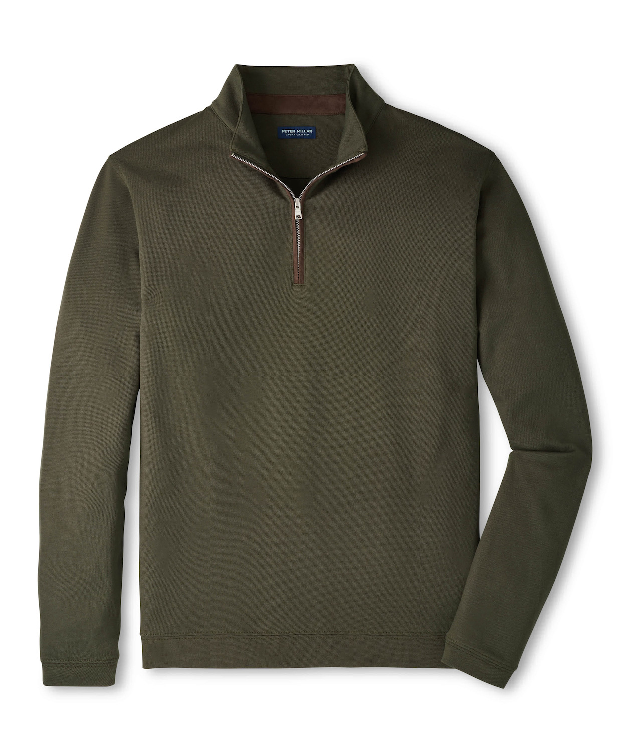 Peter Millar Albatross Cotton-Blend Piqué Quarter-Zip