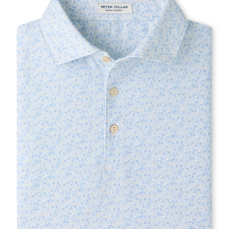 Peter Millar Andover Performance Jersey Polo - Sean Self Collar