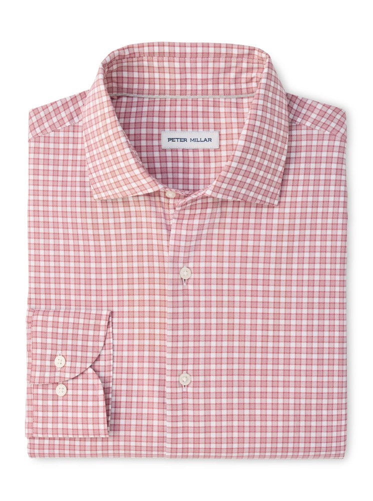 Peter Millar Atlas Crown Lite Cotton-Stretch Sport Shirt