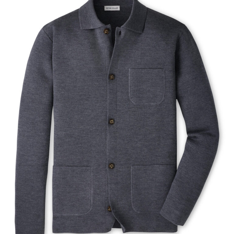 Peter Millar Autumn Crest Sweater Chore Coat