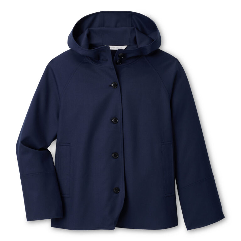 Peter Millar Brigitte Short Trench With Hood Women's Jacket