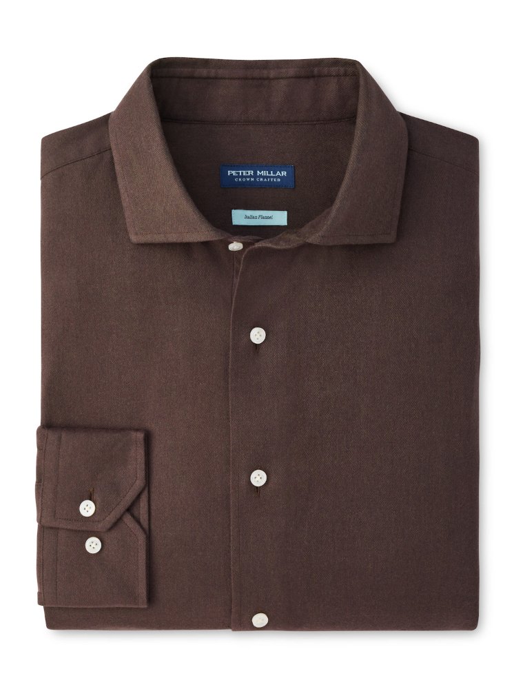 Peter Millar Brixen Italian Flannel Sport Shirt