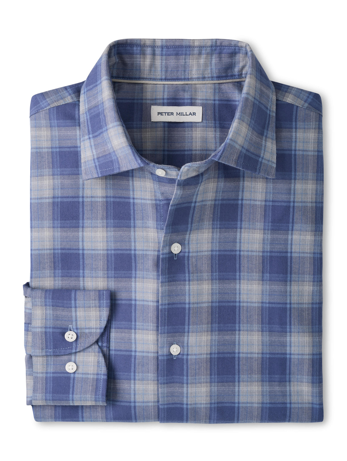 Peter Millar Cannon Performance Flannel Sport Shirt