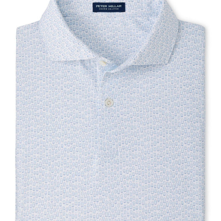 Peter Millar Corsica Performance Jersey Polo - Edwin Spread Collar
