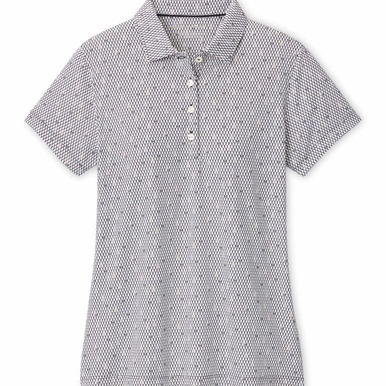 Peter Millar Courtside Charm Short Sleeve Jersey Polo