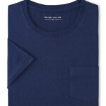 Peter Millar Crown Comfort Short-Sleeve Pocket Tee in Navy