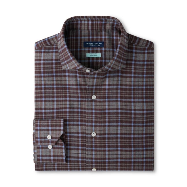 Peter Millar Cuneo Italian Flannel Sport Shirt
