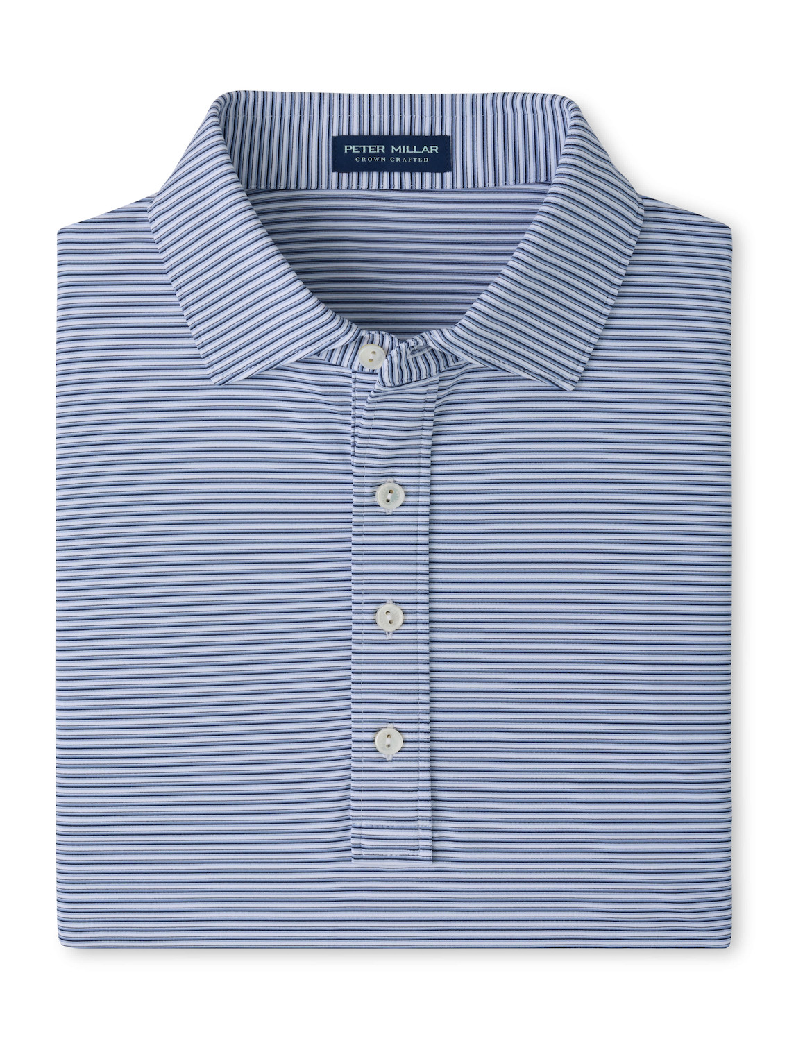 Peter Millar Ensemble Performance Jersey Polo – Kelly Hard Collar