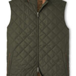 Peter Millar Essex Vest in Dark Olive