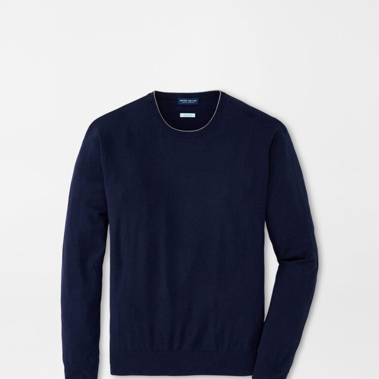 Peter Millar Excursionist Flex Crew in Navy