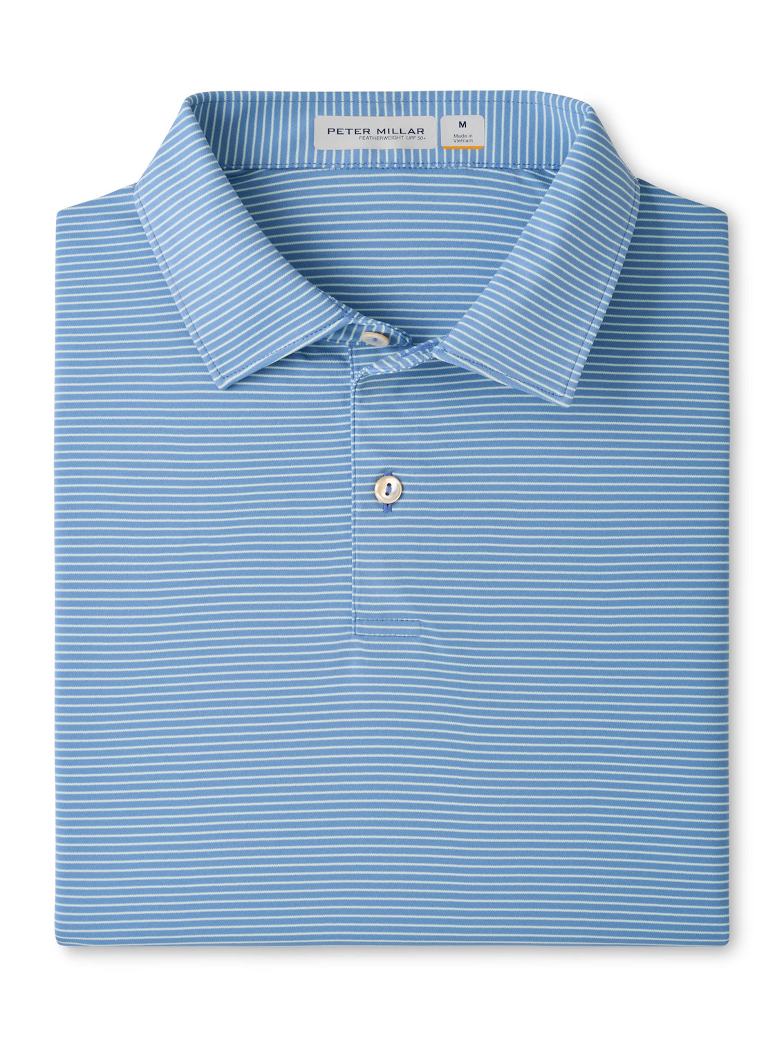Peter Millar Featherweight Park Stripe Performance Polo – Sean Self Collar