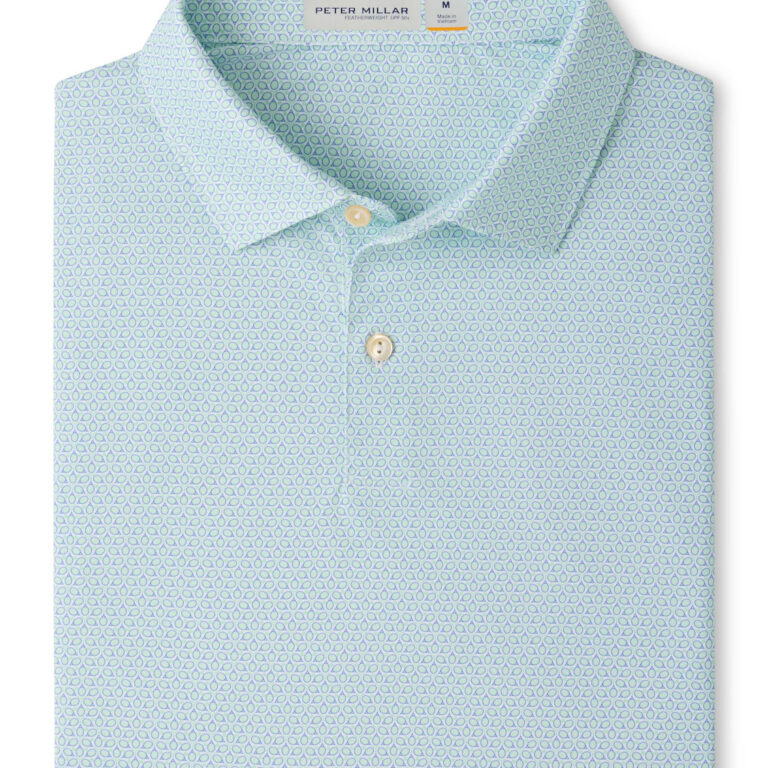 Peter Millar Featherweight Racquet Club Performance Polo - Sean Self Collar