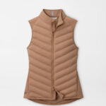 Peter Millar Fuse Hybrid Vest in Camel