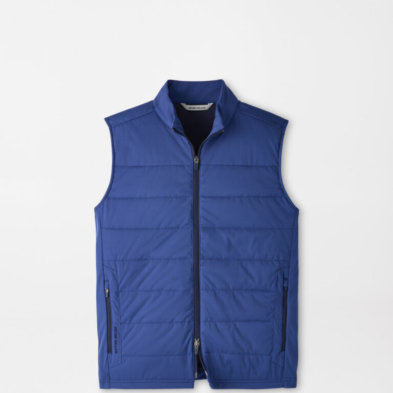 Peter Millar Fuse Hybrid Vest in Sport Navy