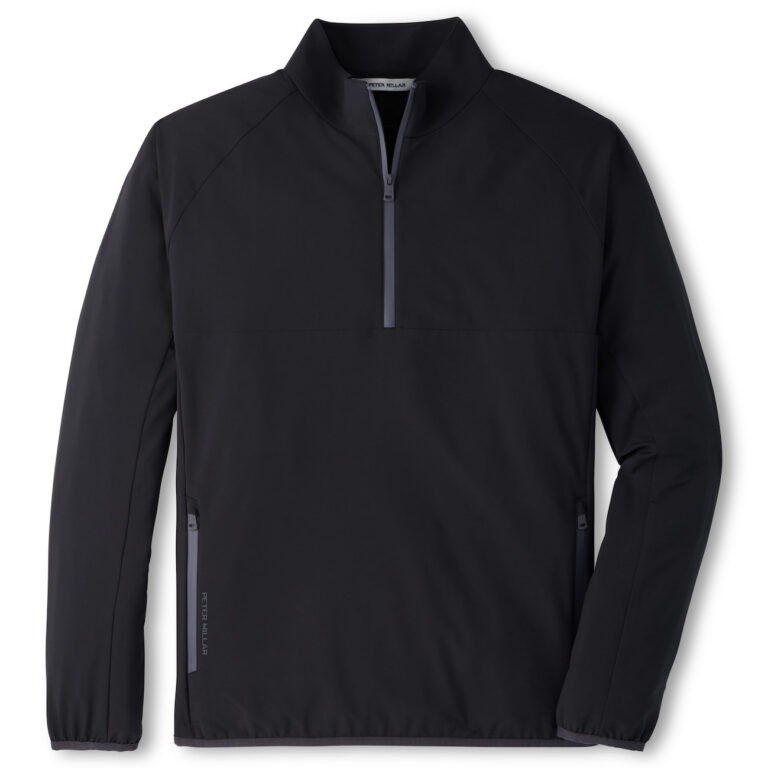 Peter Millar Gale Half-Zip in Black