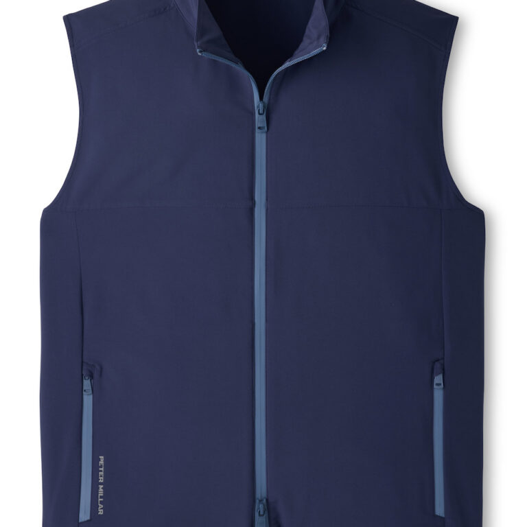 Peter Millar Gale Vest in Navy
