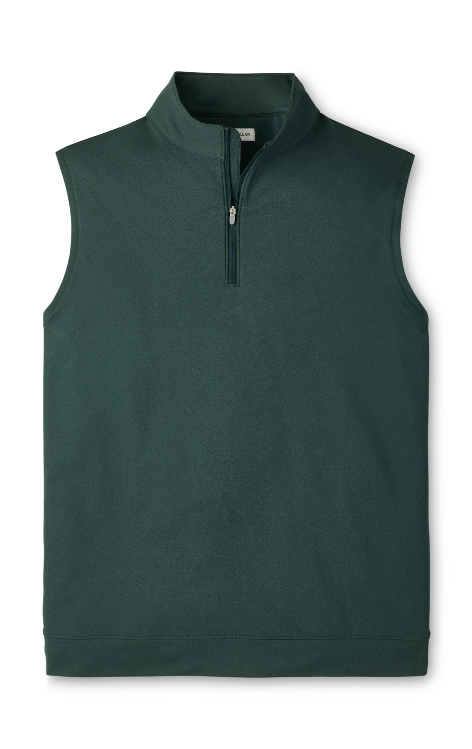 Peter Millar Galway Melange Performance Quarter-Zip Vest