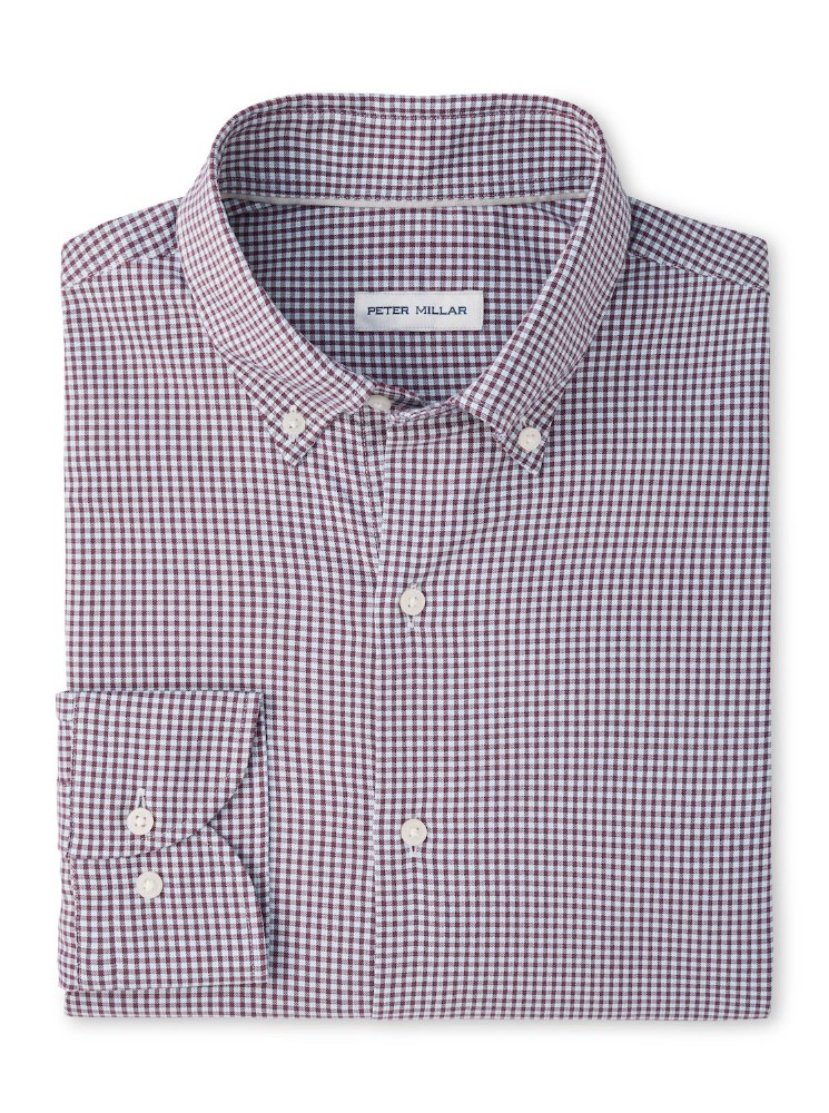 Peter Millar Gregory Crown Lite Cotton-Stretch Sport Shirt