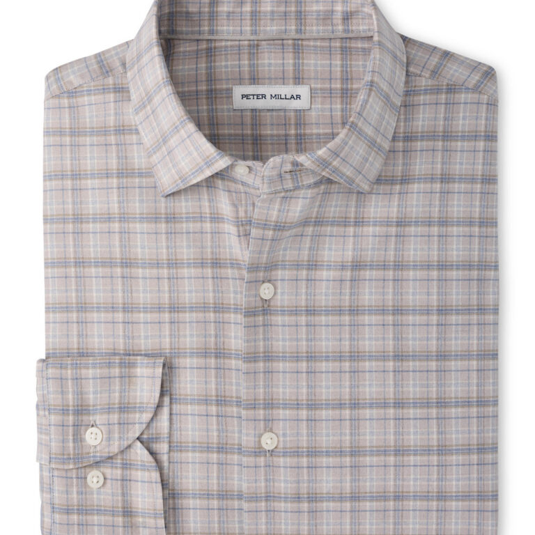 Peter Millar Griffin Crown Soft Twill Sport Shirt