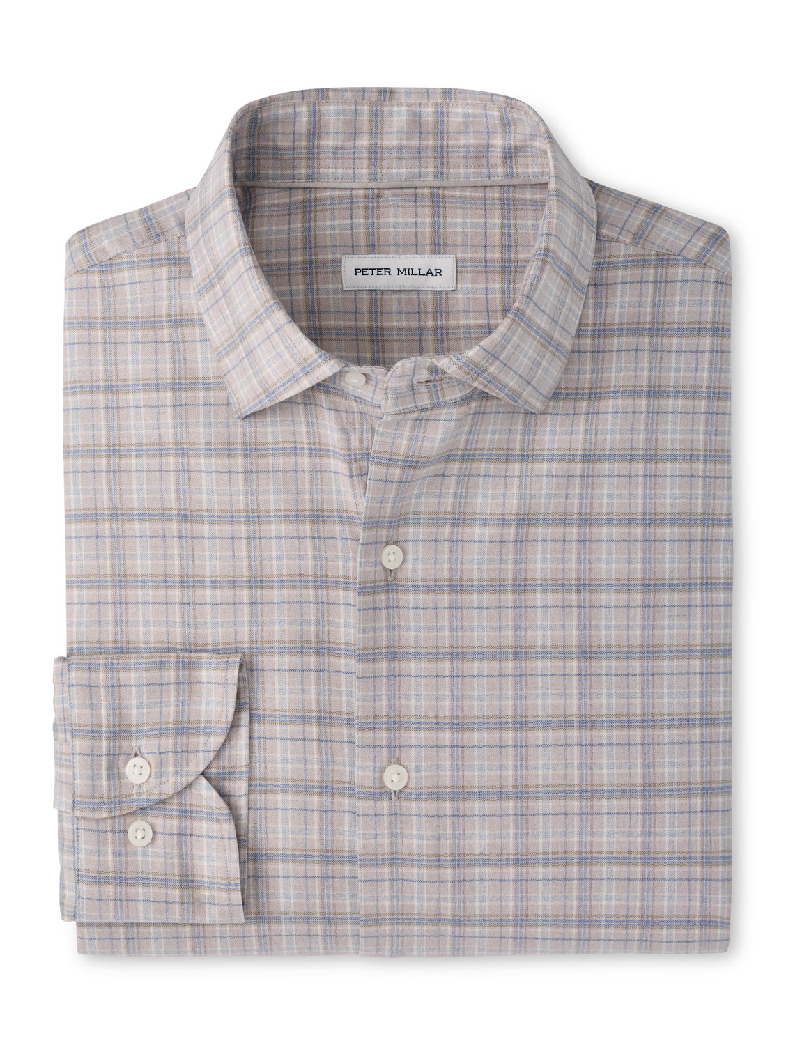 Peter Millar Griffin Crown Soft Twill Sport Shirt