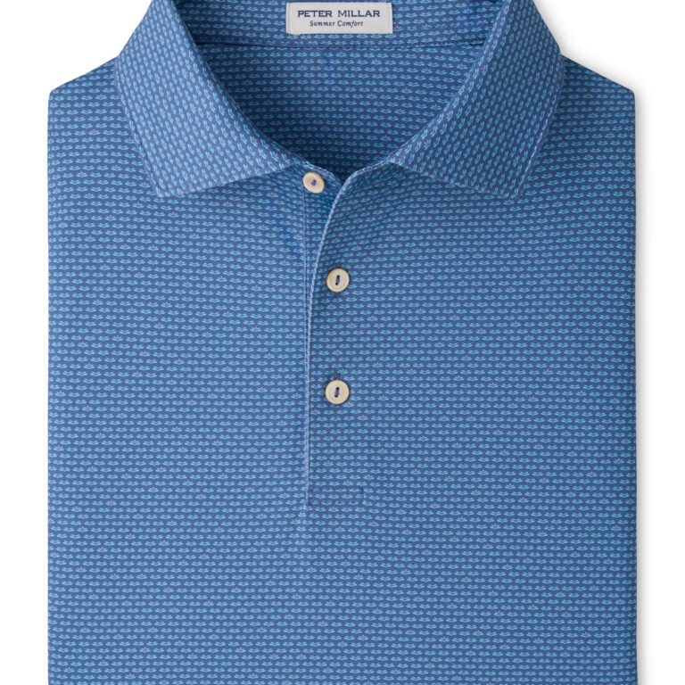 Peter Millar Hague Performance Jersey Polo - Sean Self Collar