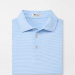 Peter Millar Jubilee Performance Jersey Polo in Cottage Blue