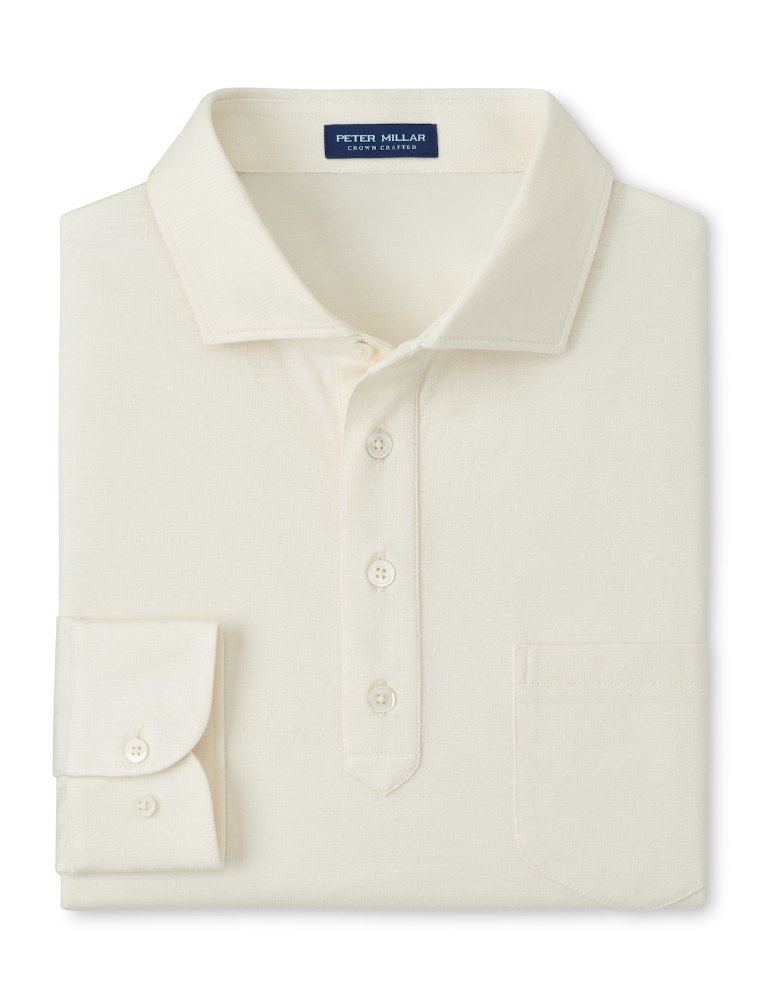 Peter Millar Landon Long-Sleeve Polo