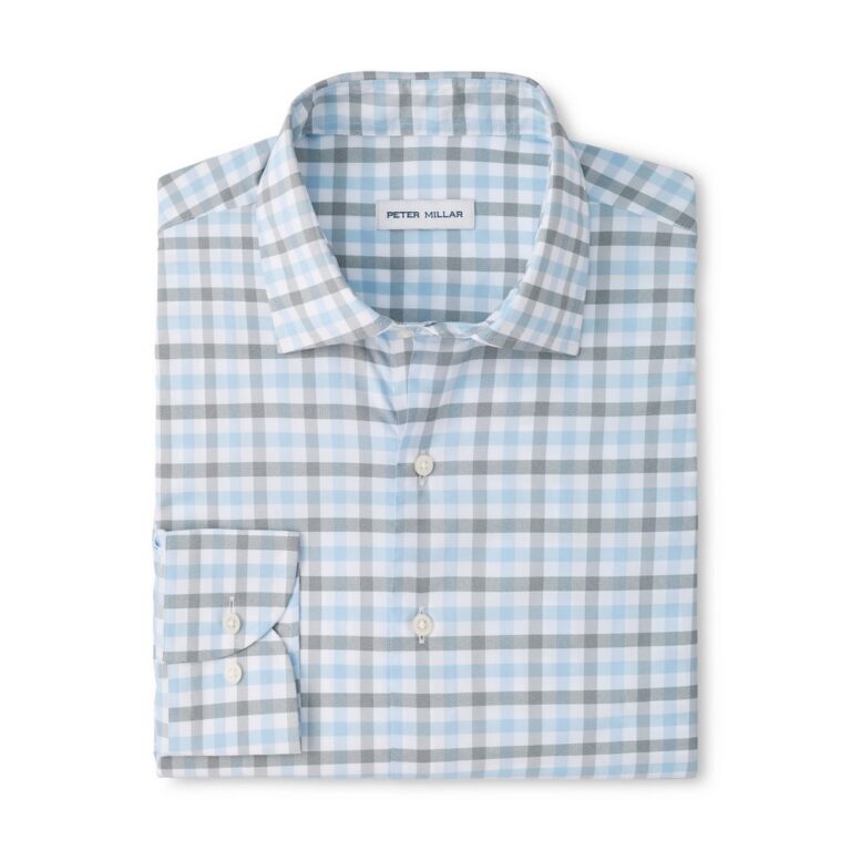 Peter Millar Lucas Performance Twill Sport Shirt