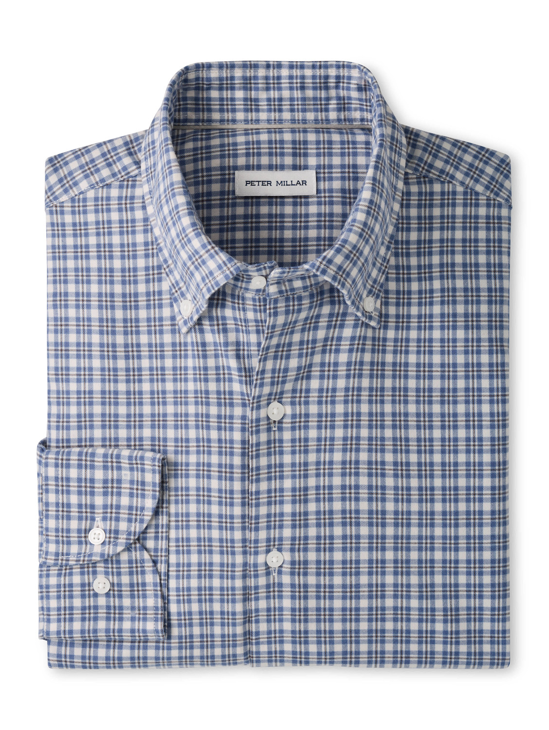 Peter Millar Oliver Performance Flannel Sport Shirt