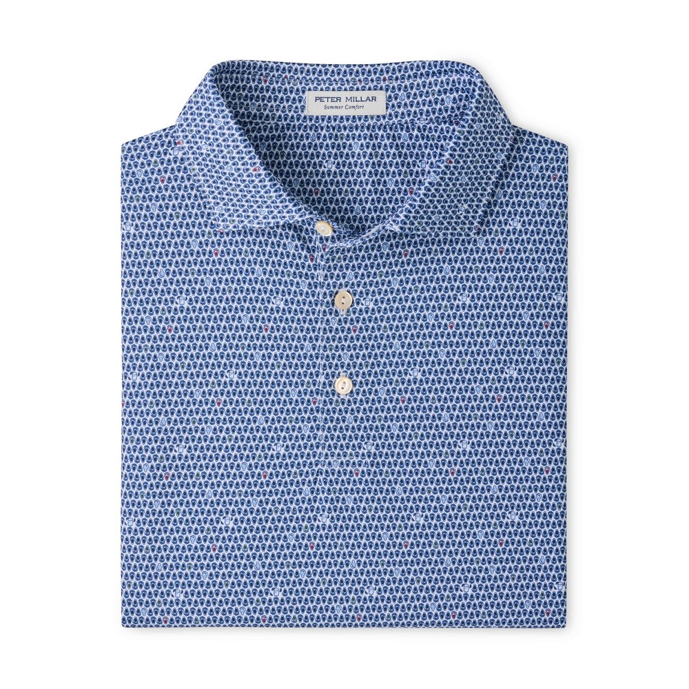 Peter Millar On The Half Shell Performance Jersey Polo – Sean Self Collar