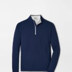 Peter Millar Perth Performance Quarter-Zip in Navy