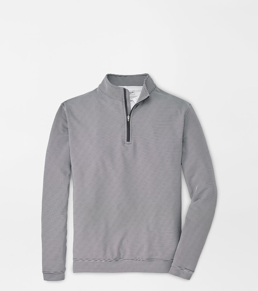 Peter Millar Perth Sugar Stripe Performance Quarter-Zip