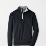 Peter Millar Perth Youth Performance Quarter-Zip in Black