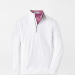 Peter Millar Perth Youth Performance Quarter-Zip in White