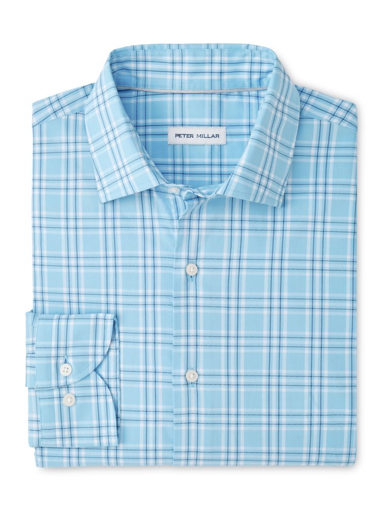 Peter Millar Richard Crown Lite Cotton-Stretch Sport Shirt