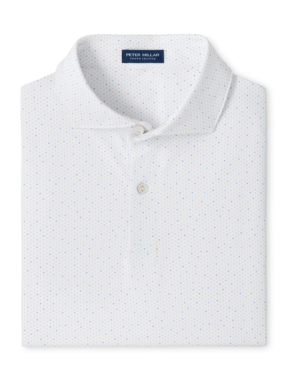 Peter Millar Tenuto Performance Jersey Polo – Edwin Spread Collar