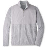 Peter Millar Vail Half-Zip in Gale Grey