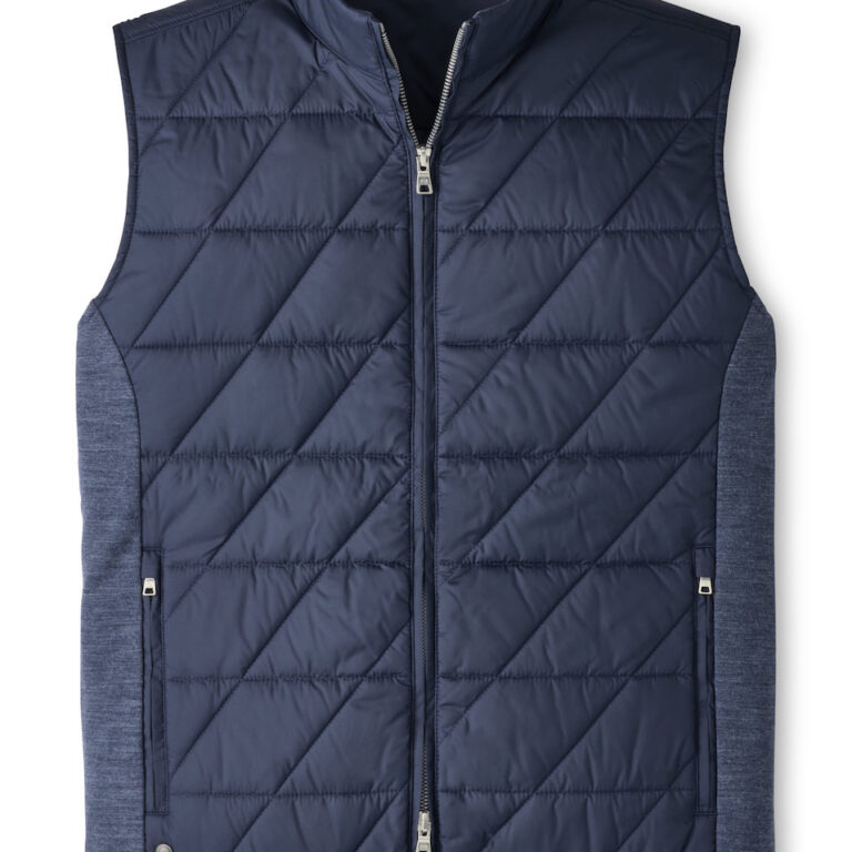 Peter Millar Walker Hybrid Vest in Navy