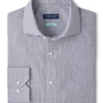 Peter Millar Winston Cotton Sport Shirt in Navy