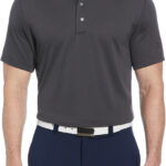 PGA Tour Airflux Polo in Asphalt