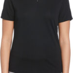 PGA Tour Ladies Airflux Polo in Caviar