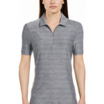 PGA Tour Ladies’ Jaspe Airflux Polo in Med Flagstone Htr