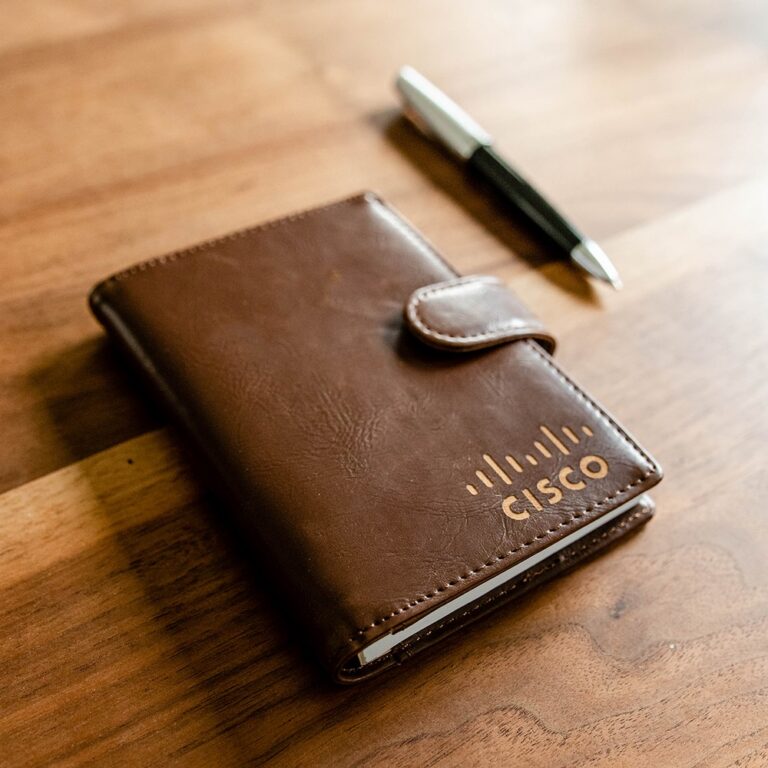 Pocket Journal – Front Only – Brown
