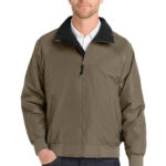 Port Authority Challenger Jacket in Khaki/ True Black